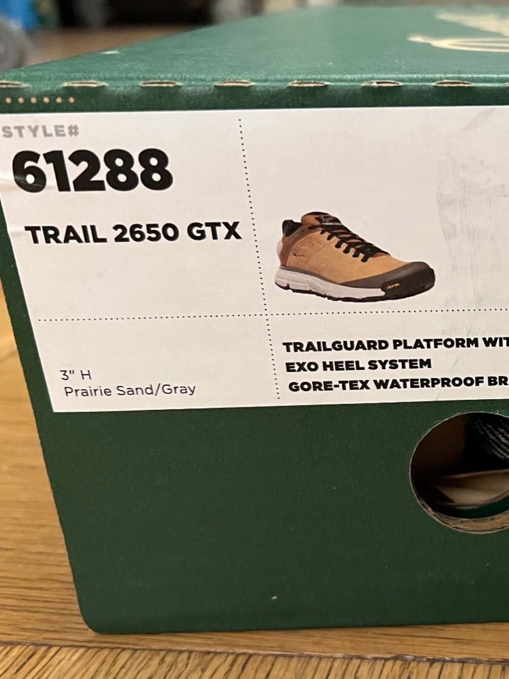 Danner Women’s Hiking Trail Sneakers 2650 GTX 7.5 - Picture 2 of 8